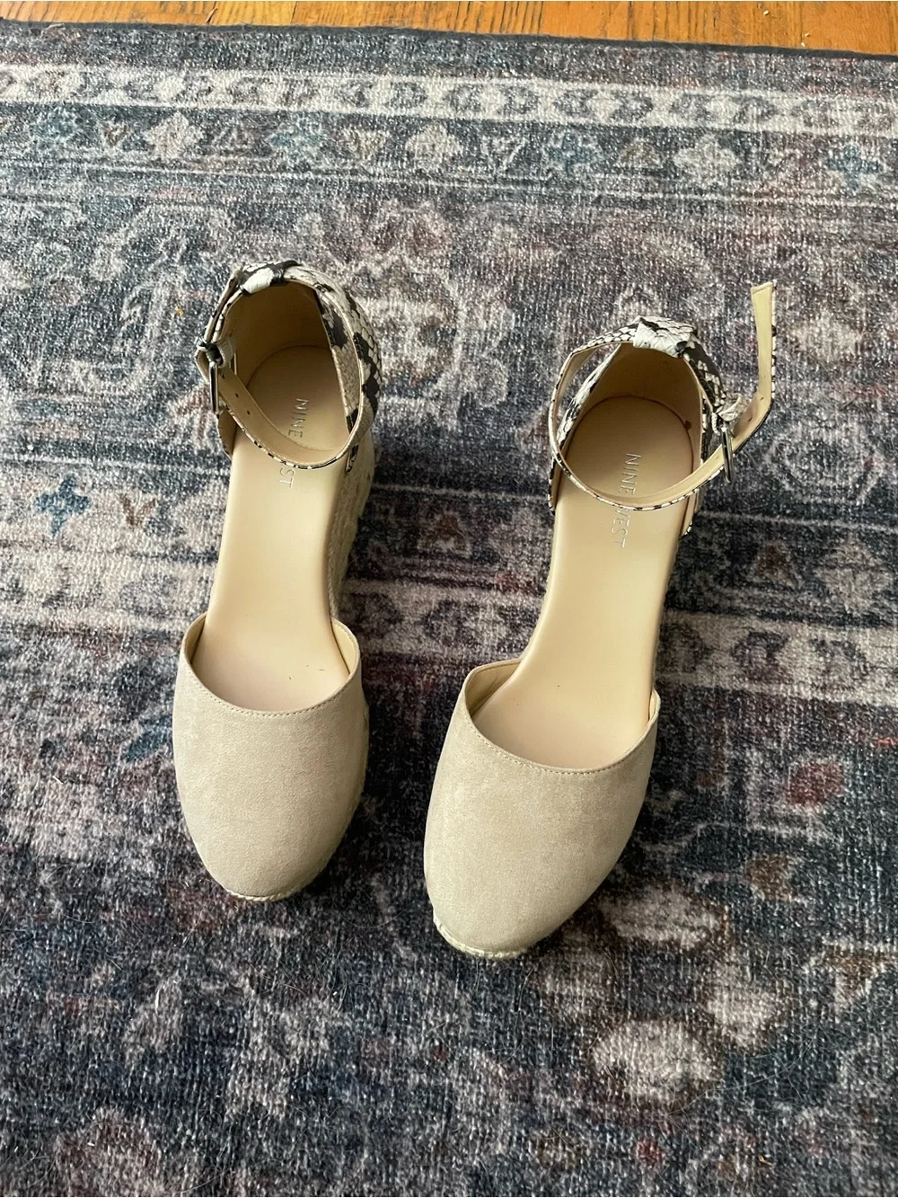 🍋Esparadrille wedges Nine West🍋